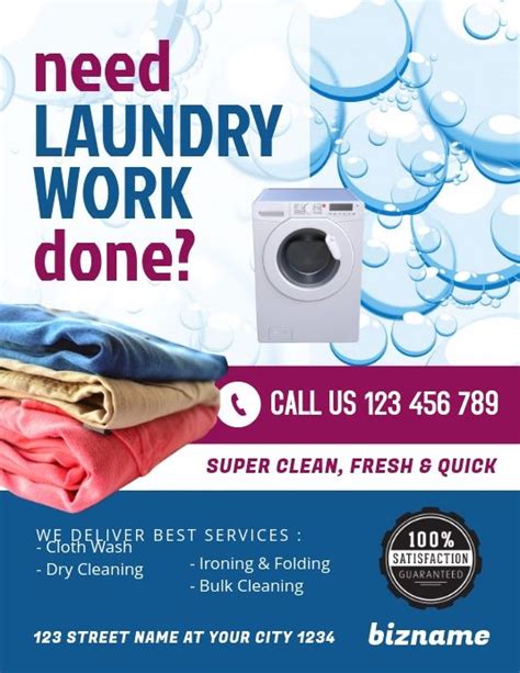 Wash and fold ironing and dry cleaning service